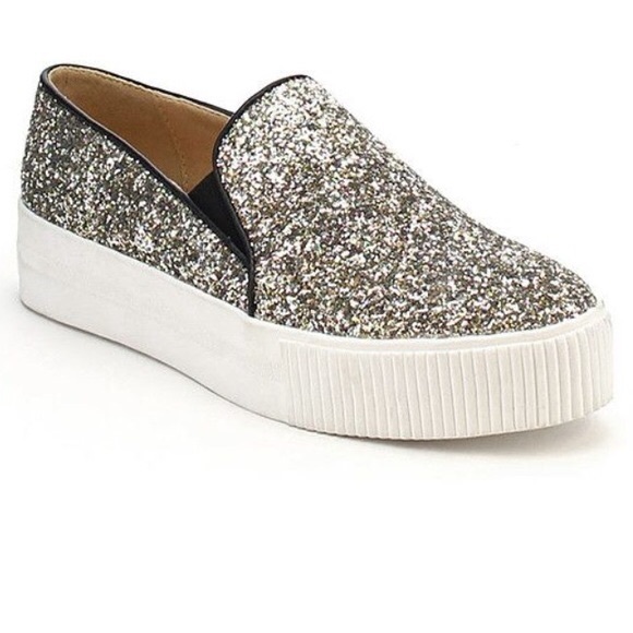 Mi.iM Shoes - Mi.im Karri Glitter Platform Amputee Right Side
